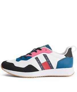 TOMMY JEANS TRACK CLEAT PETROL