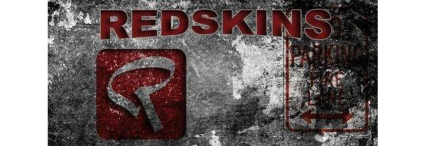 1 banner redskins x 2 9