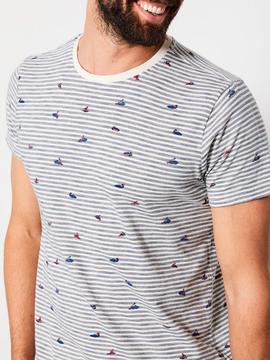 CAMISETA M-SS19-TSR675-5081 STONE BLUE