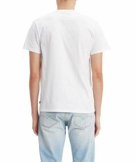 GRAPHIC SETIN NECK 2 501 T2 REGULAR FIT WHITE