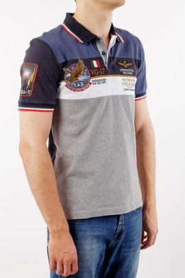 POLO M.C 191PO1351J1 BLUE / NAVY / WHITE