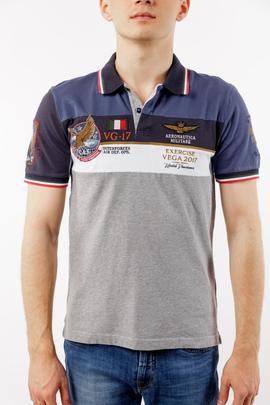 POLO M.C 191PO1351J1 BLUE / NAVY / WHITE