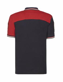 POLO M.C 191PO1351J1 RED / NAVY / GREY