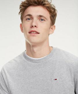 TJM TOMMY CLASSICS TEE REGULAR FIT LT GREY HTR