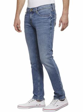 PANTALÓN VAQUERO SCANTON SLIM FIT HERITAGE DLSMD DALLAS MID