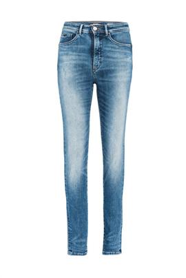 SECRET GLAMOUR SLIM FIT HIGH RISE PREMIUM WASH CON GATEADOS