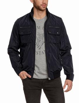 CLIFFDALE BOMBER REGULAR FIT NAVY BLAZER