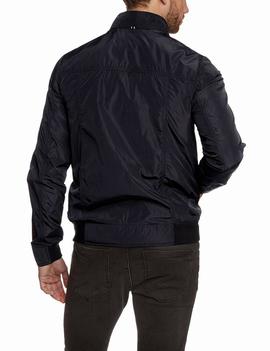 CLIFFDALE BOMBER REGULAR FIT NAVY BLAZER