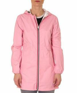 LAURA LS HOOD LONG WATERPROOF PINK