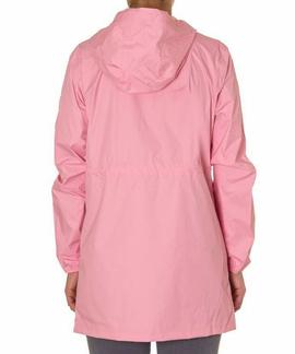 LAURA LS HOOD LONG WATERPROOF PINK