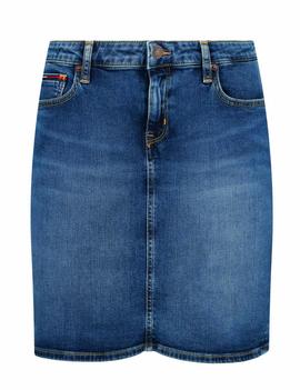 REGULAR DENIM SKIRT AMDRM AMADOR MID BL COM