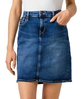 REGULAR DENIM SKIRT AMDRM AMADOR MID BL COM