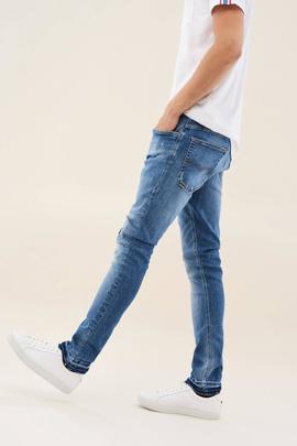 CLASH SKINNY FIT PREMIUM WASH CON ROTOS