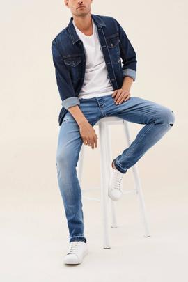 CLASH SKINNY FIT PREMIUM WASH CON ROTOS