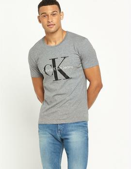 HERREN T-SHIRT TEE TRUE ICON CN MID GREY HEATHER