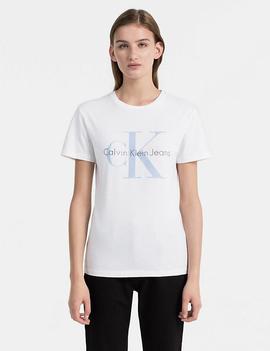 TANYA 44 CM TEE BRIGHT WHITE / BLUE SKY