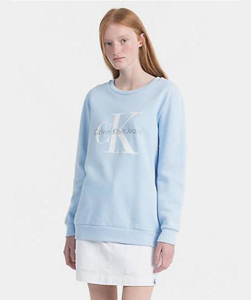 CREW NECK HWK TRUE ICON REGULAR BLUE