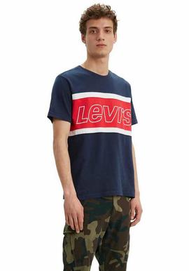 SS COLORBLOCK TEE JERSEY DRESS BLUES / WHITE / RED