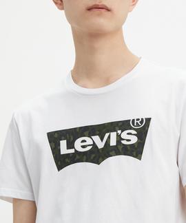 CAMISETA LEVI'S® HOUSEMARK GRAPHIC TEE FILL WHITE