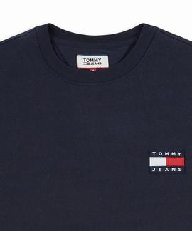 TJM TOMMY BADGE TEE REGULAR FIT BLACK IRIS