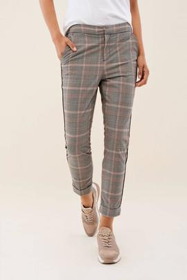 PANTALON JOGGER CAPRI DE CUADROS