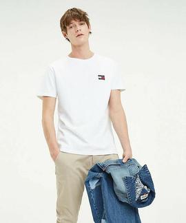 TJM TOMMY BADGE TEE REGULAR FIT WHITE