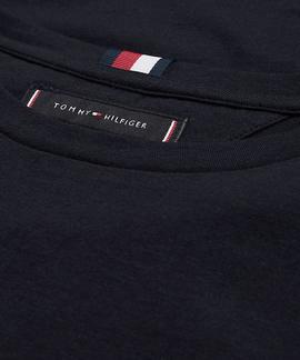 CORE TOMMY LOGO TEE SKY CAPTAIN