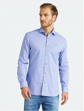 LS ALAMEDA SHIRT SLIM FIT BLUE