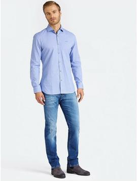 LS ALAMEDA SHIRT SLIM FIT BLUE