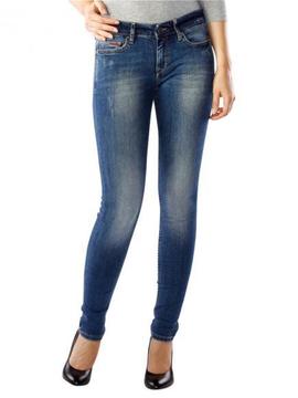 PANTALÓN VAQUERO NORA MID RISE SKINNY FIT JAZBST