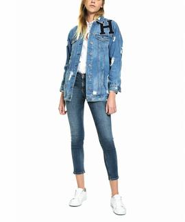 NORA MID RISE SKINNY 7/8 VMBLST