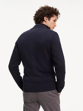 CHUNKY COTTON ZIP THROUGH SKY CAPTAIN