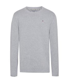 TJM TOMMY CLASSICS SWEATER LT GREY HTR