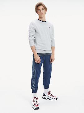 TJM TOMMY CLASSICS SWEATER LT GREY HTR