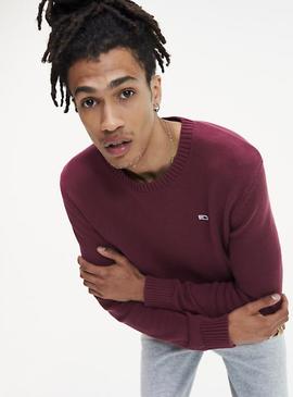 TJM TOMMY CLASSICS SWEATER BURGUNDY