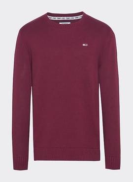 TJM TOMMY CLASSICS SWEATER BURGUNDY