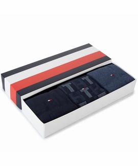 TH MEN MIXED STRIPES GIFTBOX 3 PACK DARK NAVY