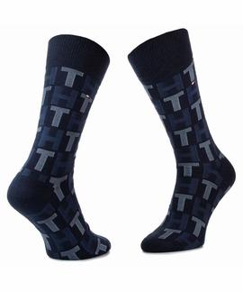 TH MEN MIXED STRIPES GIFTBOX 3 PACK DARK NAVY