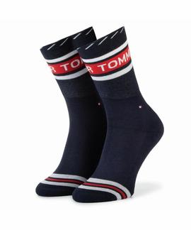 TH WOMEN SOCK 1 PACK LOGO SOCK NAVY