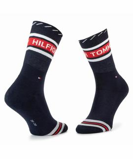 TH WOMEN SOCK 1 PACK LOGO SOCK NAVY