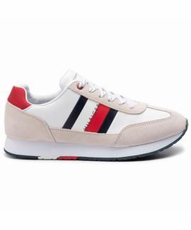 ZAPATILLAS TOMMY CORPORATE LEATHER WHITE