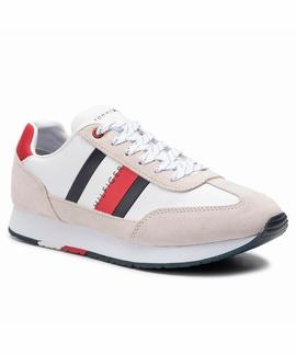 ZAPATILLAS TOMMY CORPORATE LEATHER WHITE