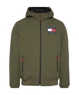 TJM PADDED NYLON JACKET FOREST NIGHT