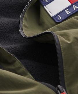 TJM PADDED NYLON JACKET FOREST NIGHT