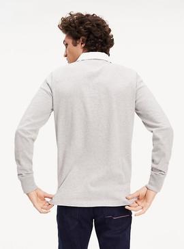 ICONIC RUGBY REGULAR FIT CLOUD HEATHER