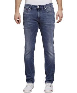 PANTALÓN VAQUERO SCANTON SLIM FIT HERITAGE BRS BRUSH MID BL