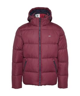 TJM ESSENTIAL HOOD BURGUNDY