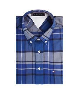 CLASSIC TARTAN SHIRT REGULAR FIT SODALITE BLUE