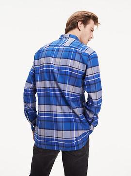 CLASSIC TARTAN SHIRT REGULAR FIT SODALITE BLUE