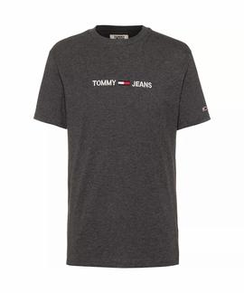 TJM SMALL LOGO TEE REGULAR FIT DK GREY HTR